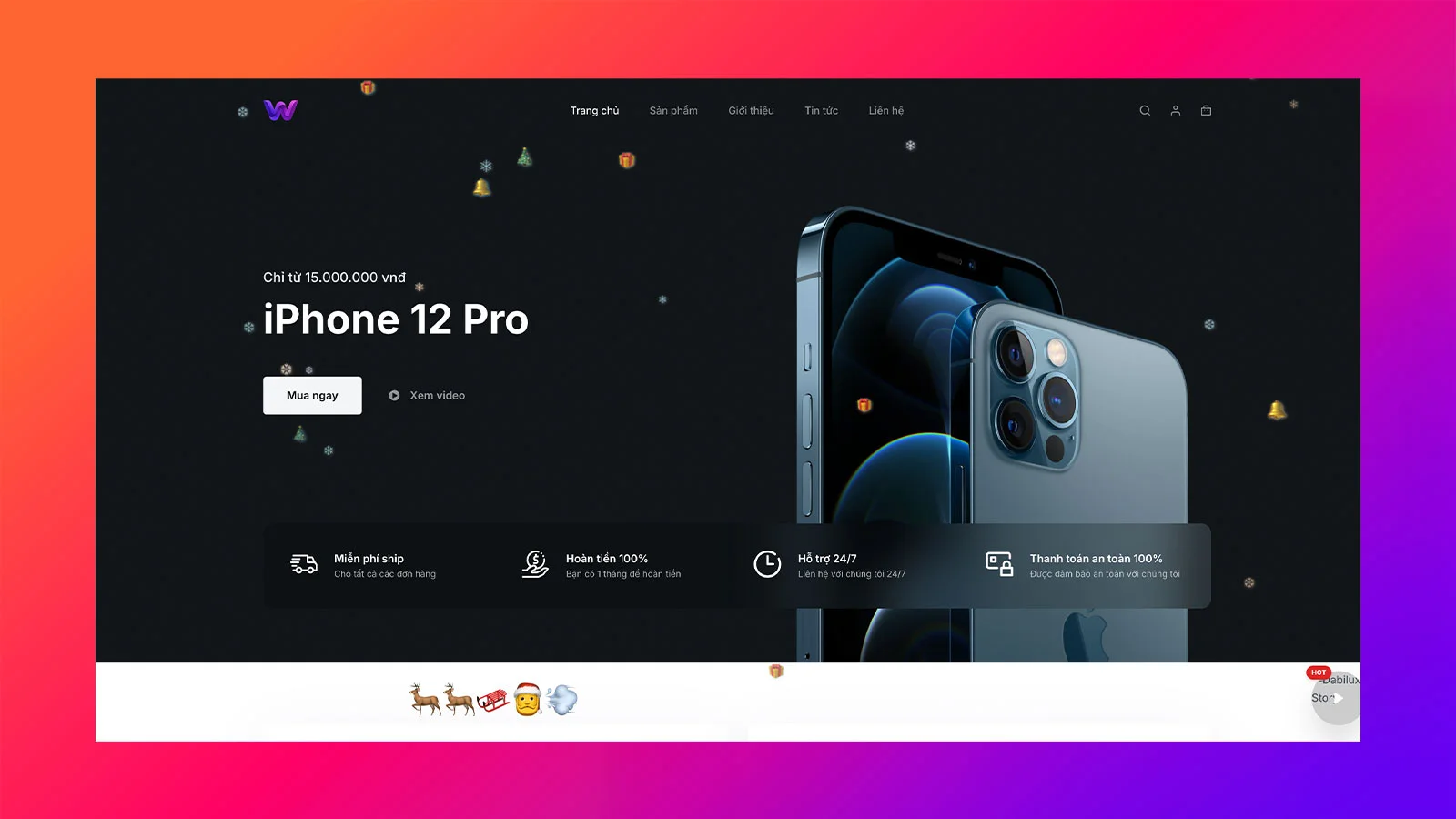 Plugin làm đẹp website theo sự kiện - Dabilux Event