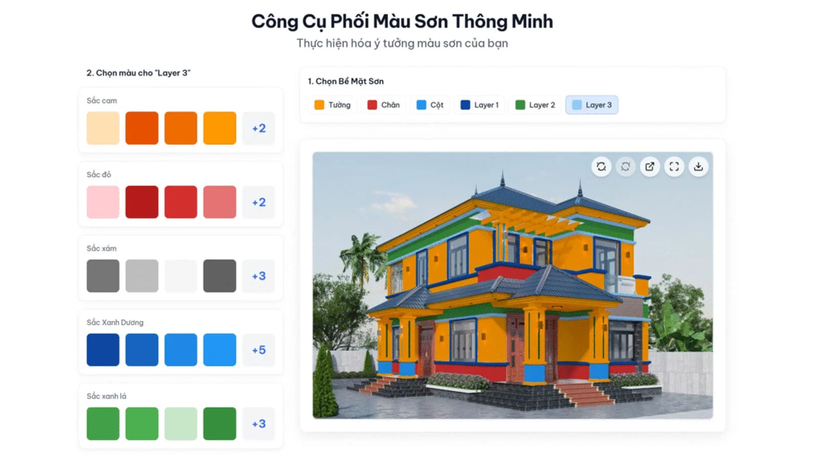Plugin thử màu sơn cho Wordpress - Dabilux Sơn